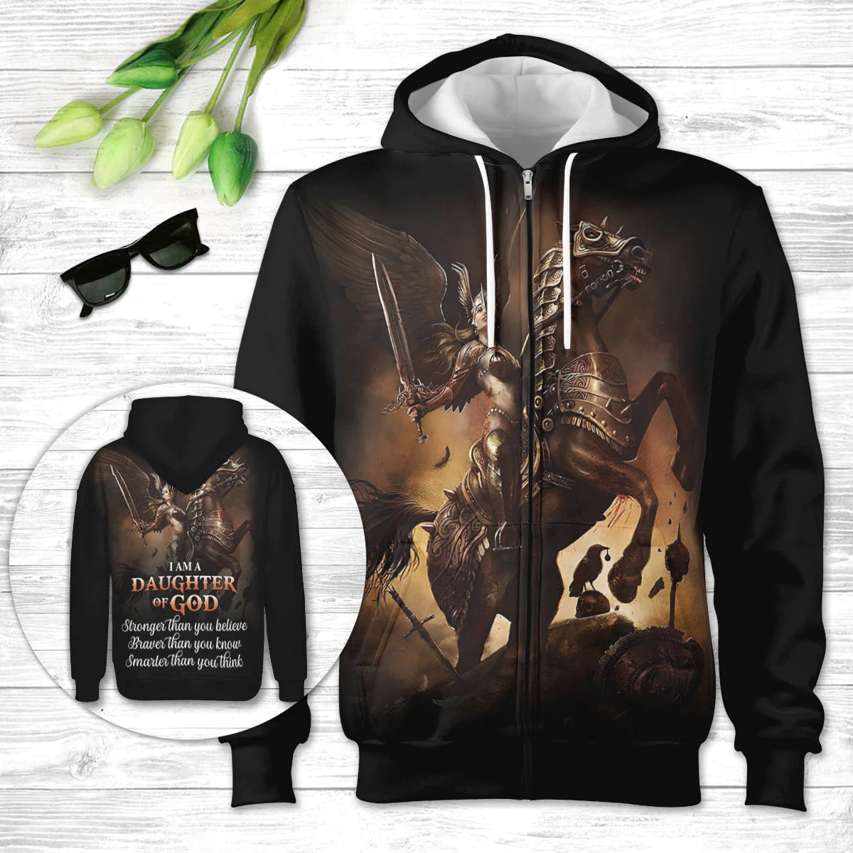 I Am A Daughter Of God Christian God Jesus Hoodie