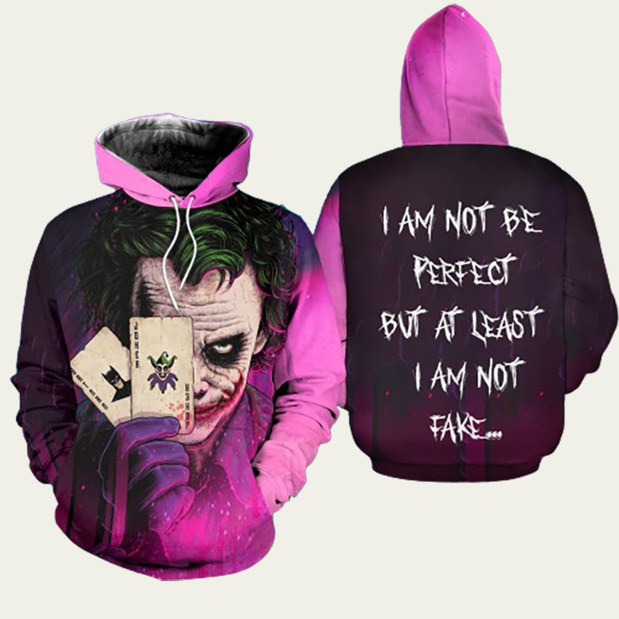 I Am Not Be Perfect Joker Hoodie