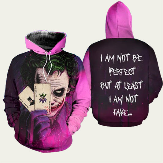 I Am Not Be Perfect Joker Hoodie
