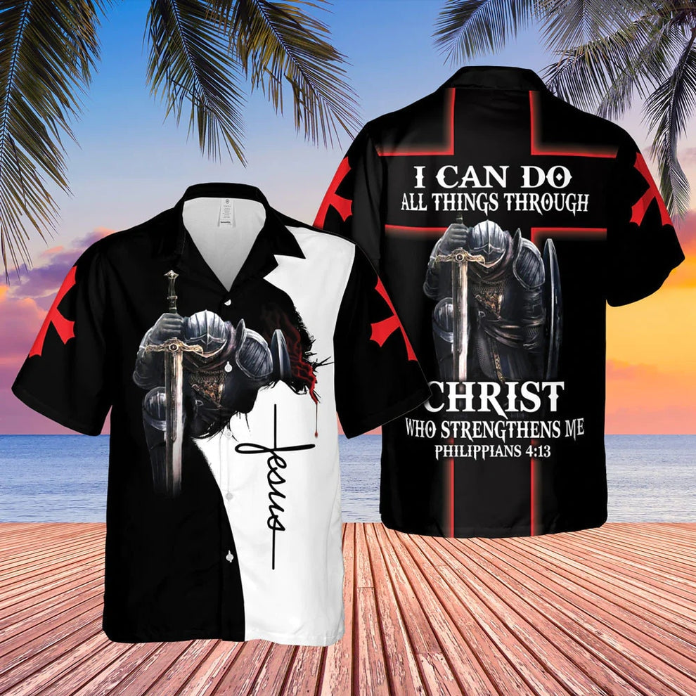 I Can Do All Thing Through Christ Jesus Hawaiian Shirt