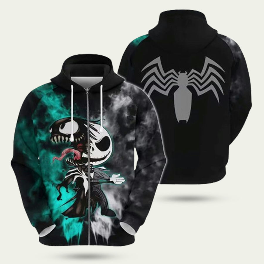 Jack Skellington Venom Hoodie