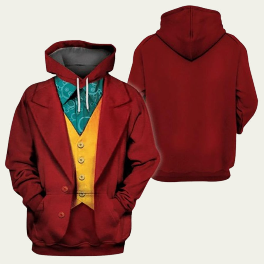 Joker Red Cosplay Hoodie