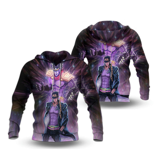 Jotaro Star Platinum Jojo Bizarre Hoodie