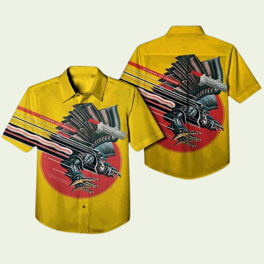 Judas Priest Screaming For Vengeance Album Hawaiian Shirt