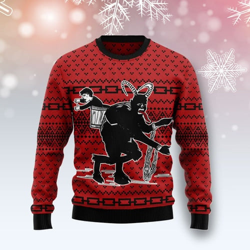 Krampus The Christmas Devil Ugly Christmas Sweater