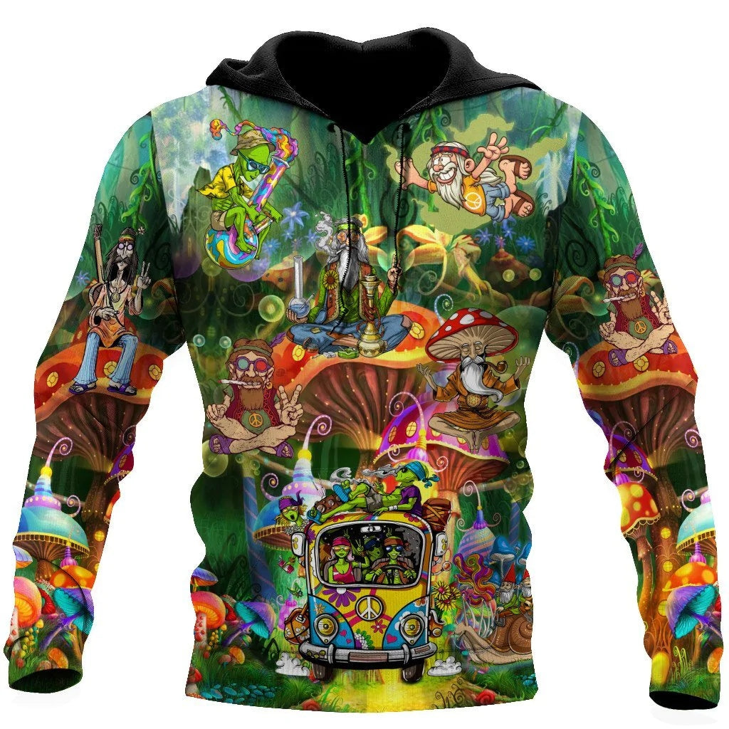 Life Of Hippie Guys Hoodie