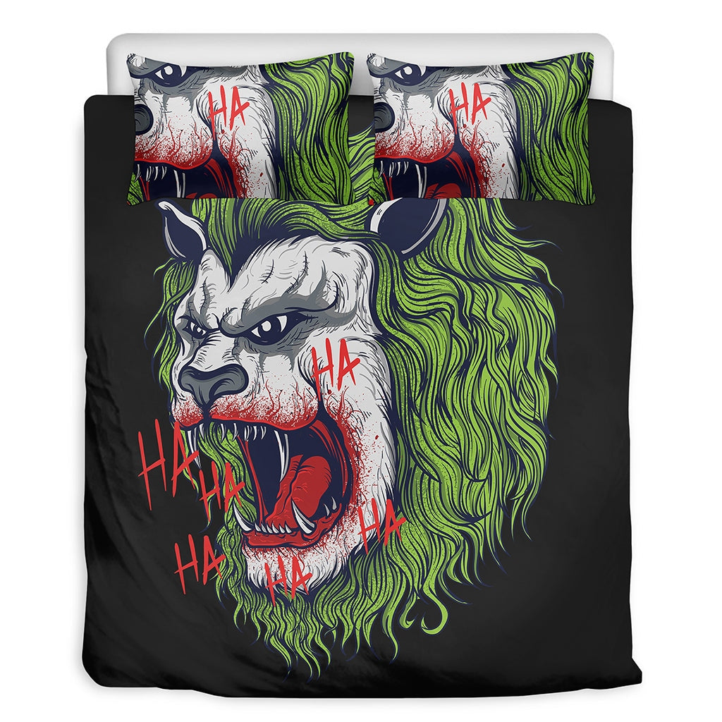 Lion Joker Ha Ha Ha Bedding Set