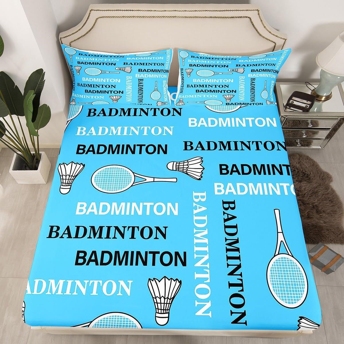 Love Badminton Full Gear Bedding Set