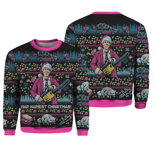 National Lampoons Vacation Hap Hapiest Christmas Sweater