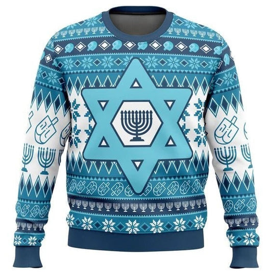Nysekai Hanukkah Ugly Christmas Sweater