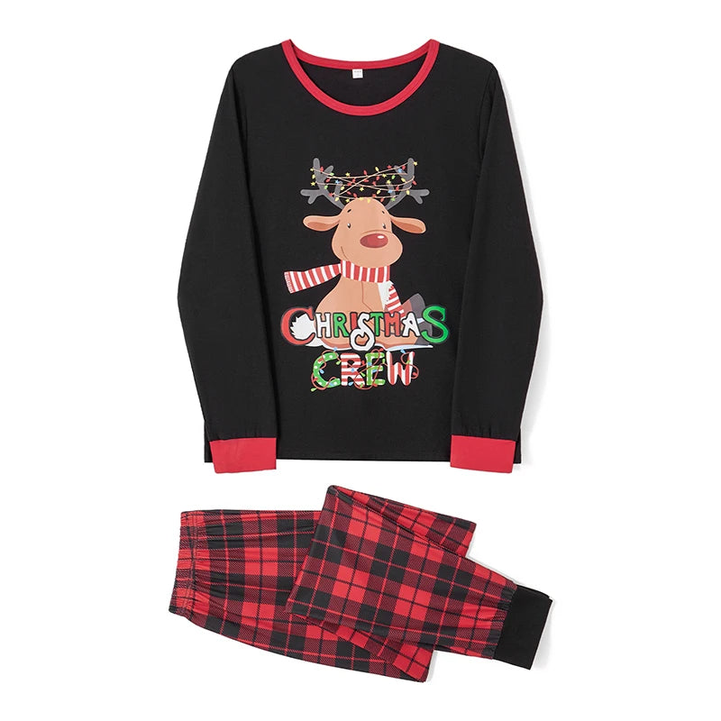 Christmas Matching Pajamas for Couple, Xmas Crew