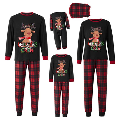 Christmas Matching Pajamas for Family, Xmas Crew