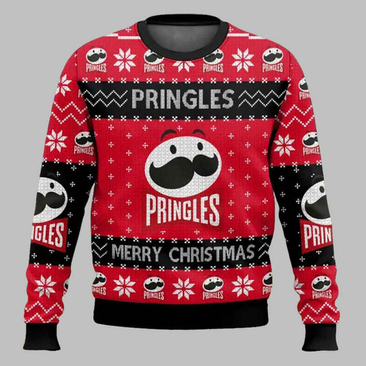 Pringles Snack Ugly Christmas Sweater