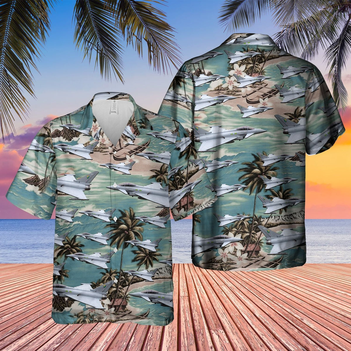 RAF Eurofighter Typhoon FGR4 Hawaiian Shirt