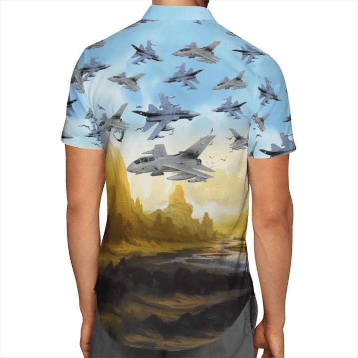 RAF Historical Tornado Gr4 Hawaiian Shirt