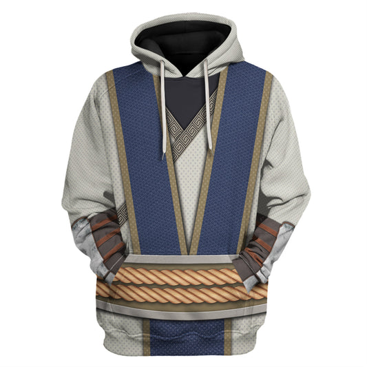 Raiden Mortal Kombat Costume Hoodie
