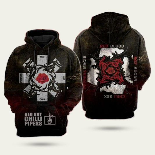 Red Hot Chili Peppers Red Blood Hoodie