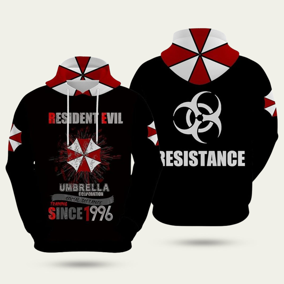 Resident Evil Series Umbrella Hoodie