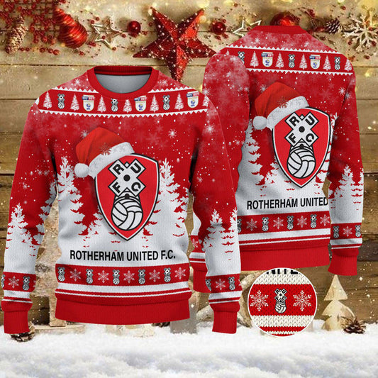 Rotherham United Ugly Christmas Sweater Jumper