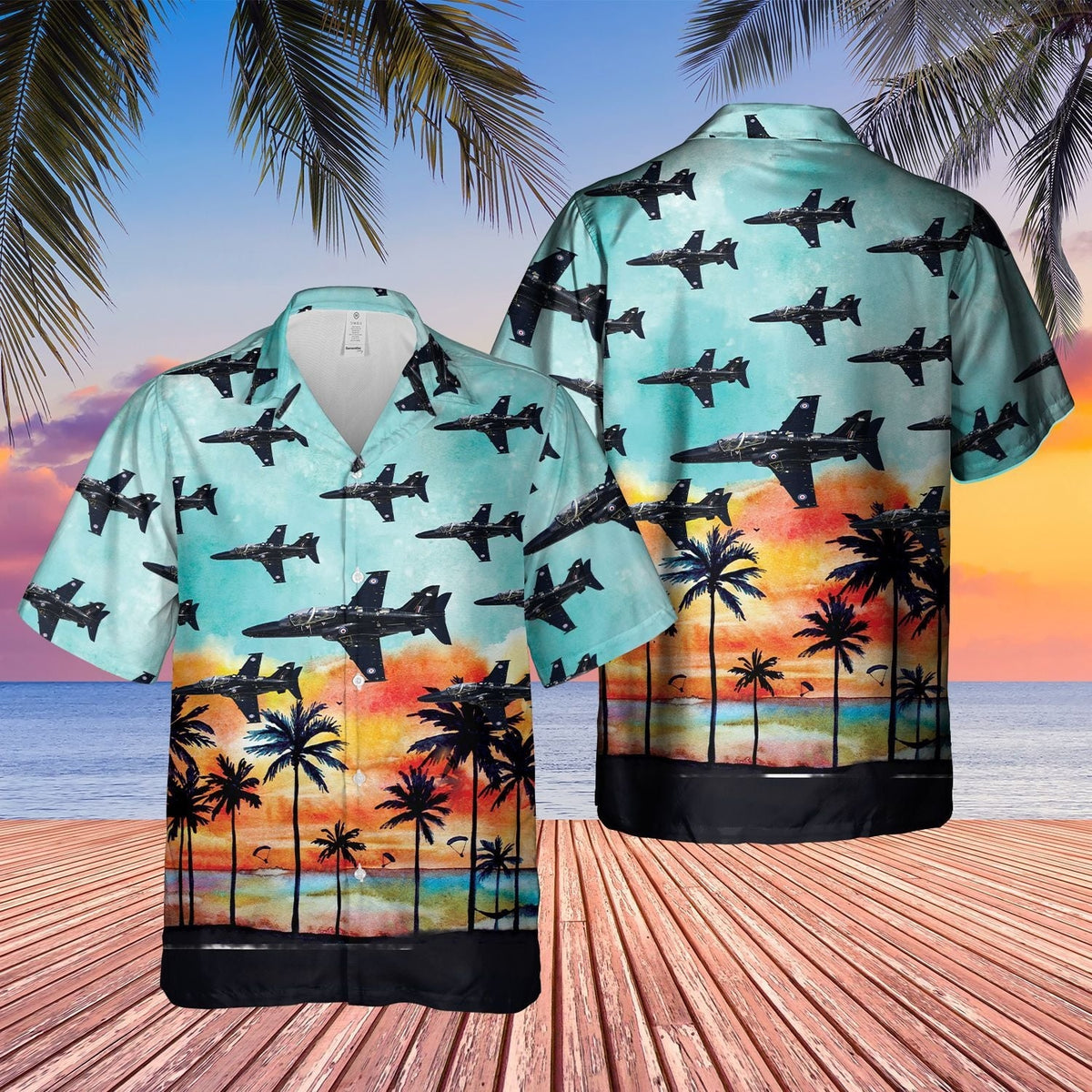 Royal Air Force Hawk T2 Hawaiian Shirt