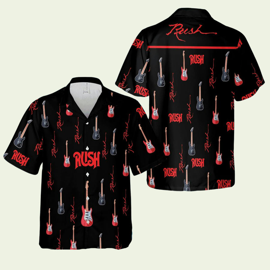 Rush Music Band Hawaiian Shirt