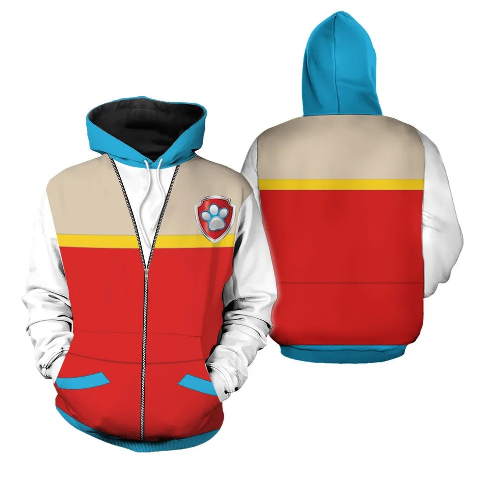 Ryder Paw Patrol Cosplay Hoodie