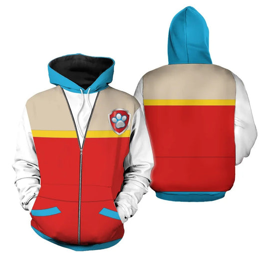 Ryder Paw Patrol Cosplay Hoodie