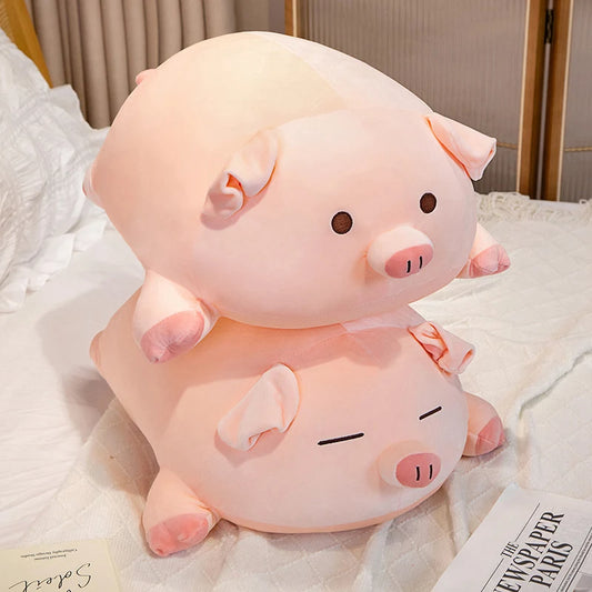 Pink Fatty Pig Plush Stuffed