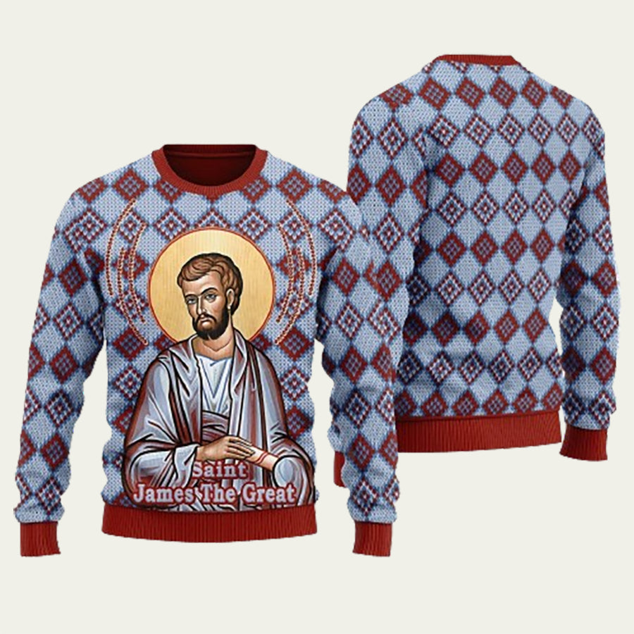 Saint James The Great Ugly Christmas Sweater