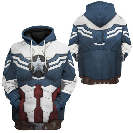 Sam Wilson Captain America Hoodie