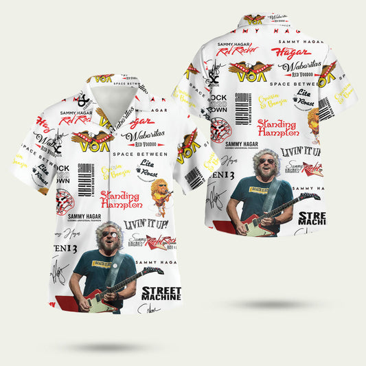 Sammy Hagar Ha33 Hawaiian Shirt