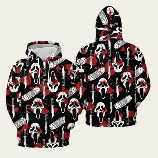 Scream Ghostface Halloween Hoodie