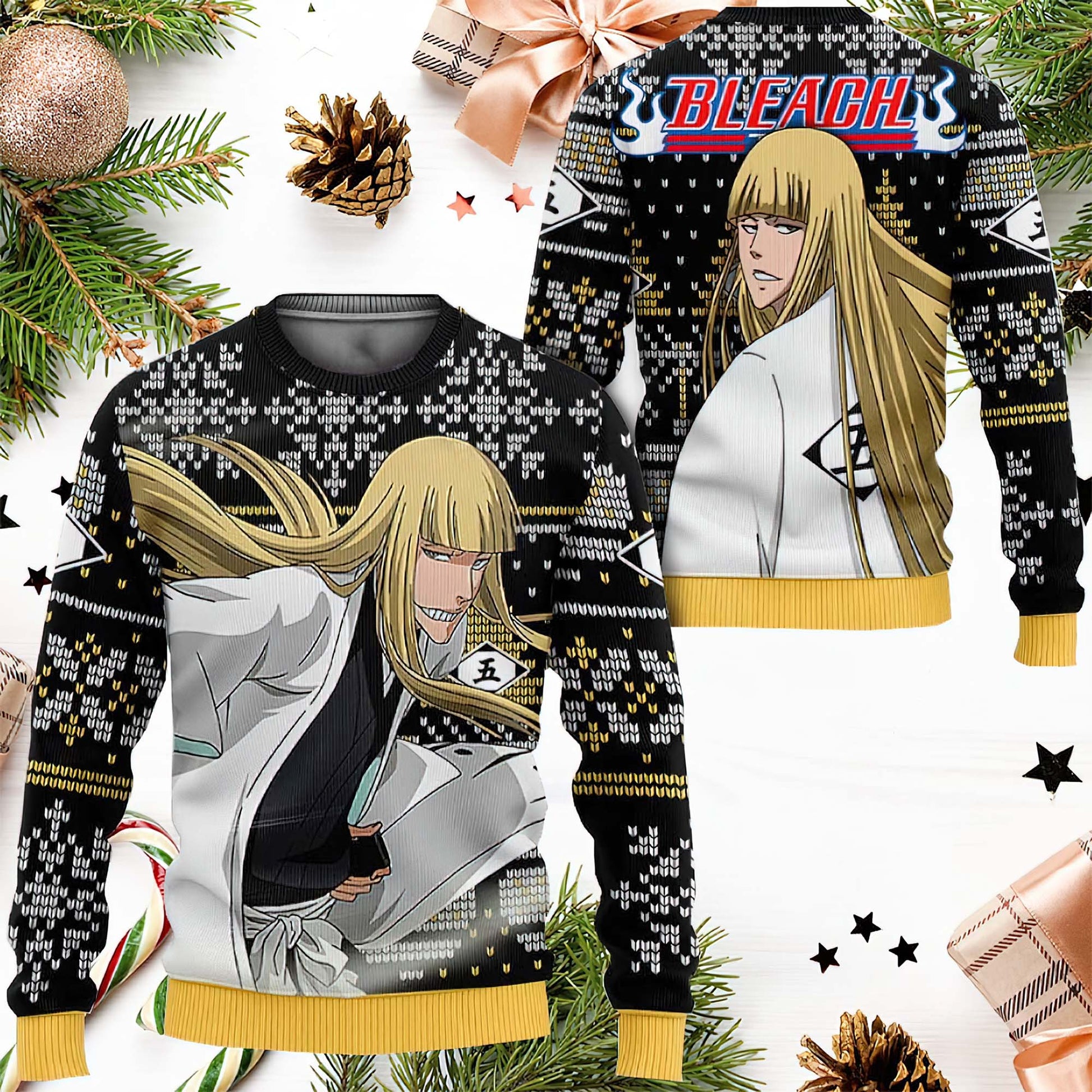 Shinji Hirako Bleach Ugly Christmas Sweater