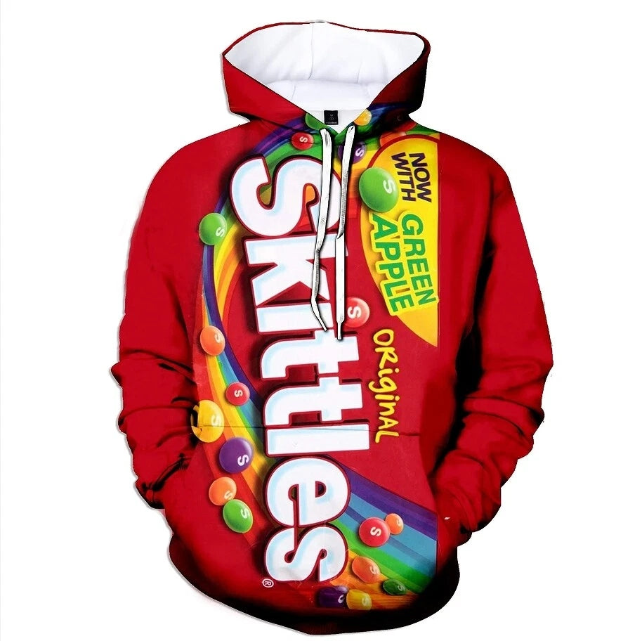 Skittles Candy Hoodie