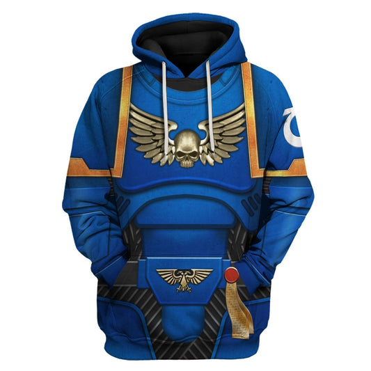 Space Marines Ultramarines Hoodie