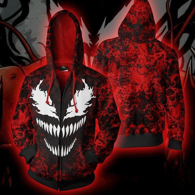 Spider Man Venom vs Carnage Hoodie