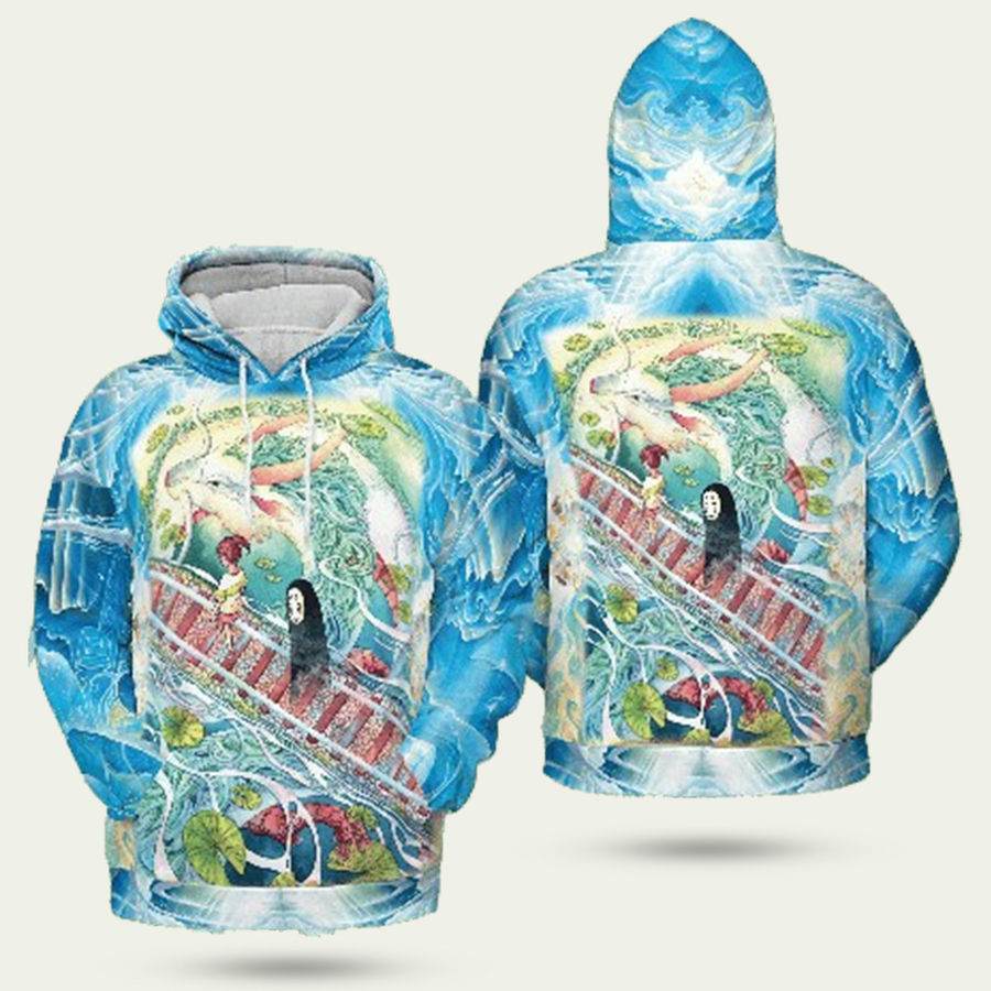 Studio Ghibli Follow The Railway Hoodie