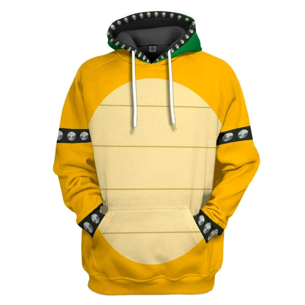 Super Mario Bowser Cosplay Hoodie
