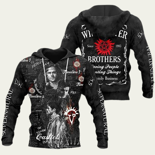 Supernatural Winchester Brothers Hoodie