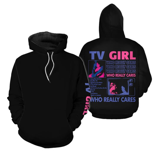 TV Girl French Exit Who Really Cares Hoodie