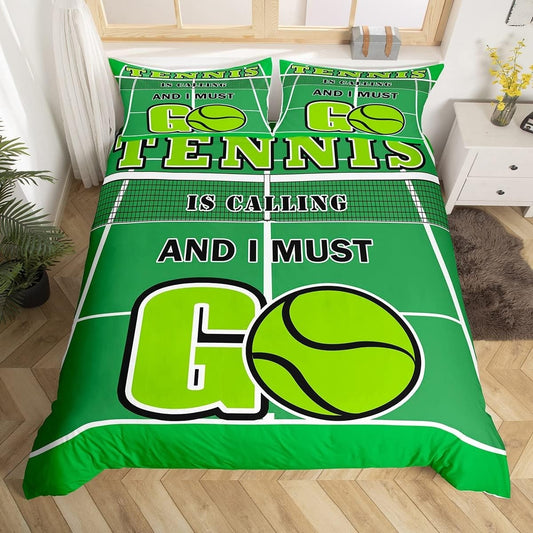 Tennis Is Calling And I Must Go Bedding Set