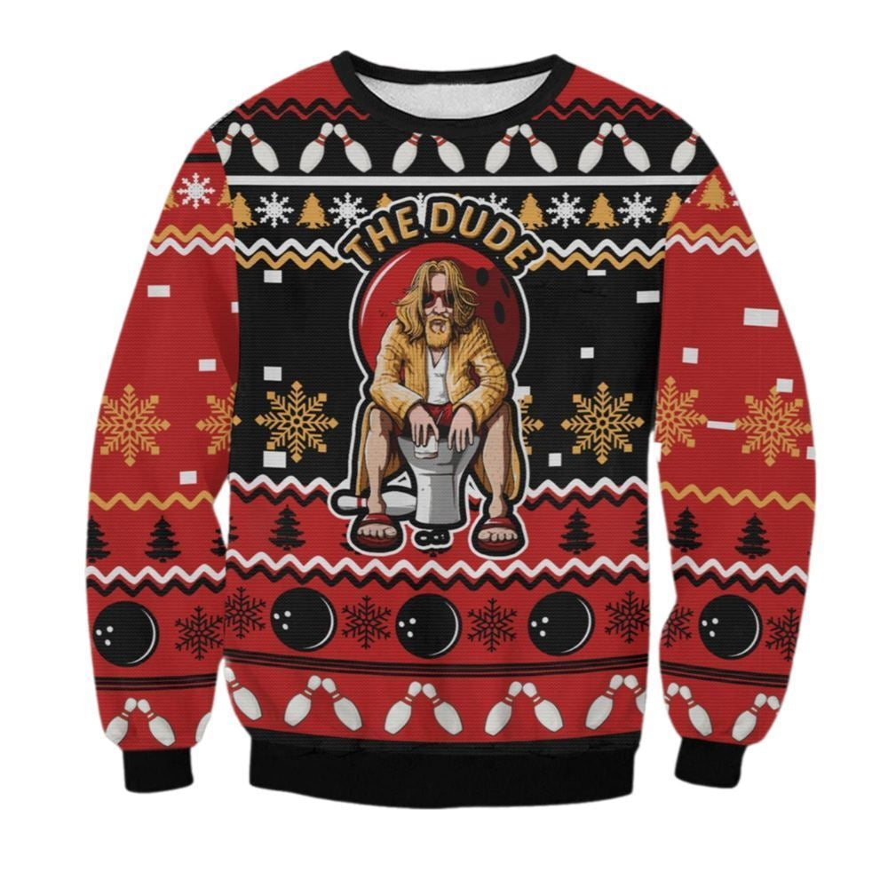 The Big Lebowski Dude Ugly Sweater