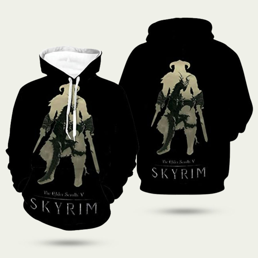 The Elder Scrolls Skyrim Dragonborn Hoodie