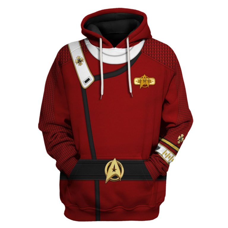 The Star Trek Admiral Pike Costume Hoodie