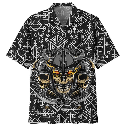 Timeless Viking Saga Illustrated Hawaiian Shirt