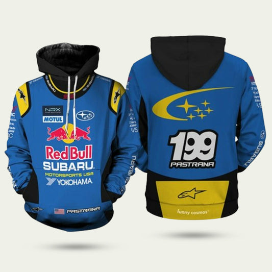 Travis Pastrana Subaru Motorsports Racing Hoodie