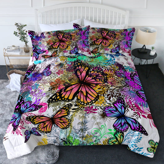 Tropical Butterfly Bedding Set