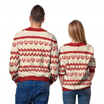 Christmas Tree Couple Ugly Sweaters