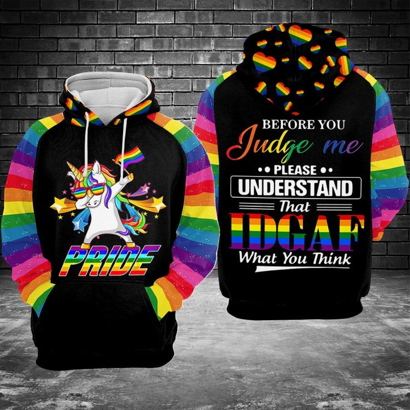 Unicorn Pride LGBT Hoodie
