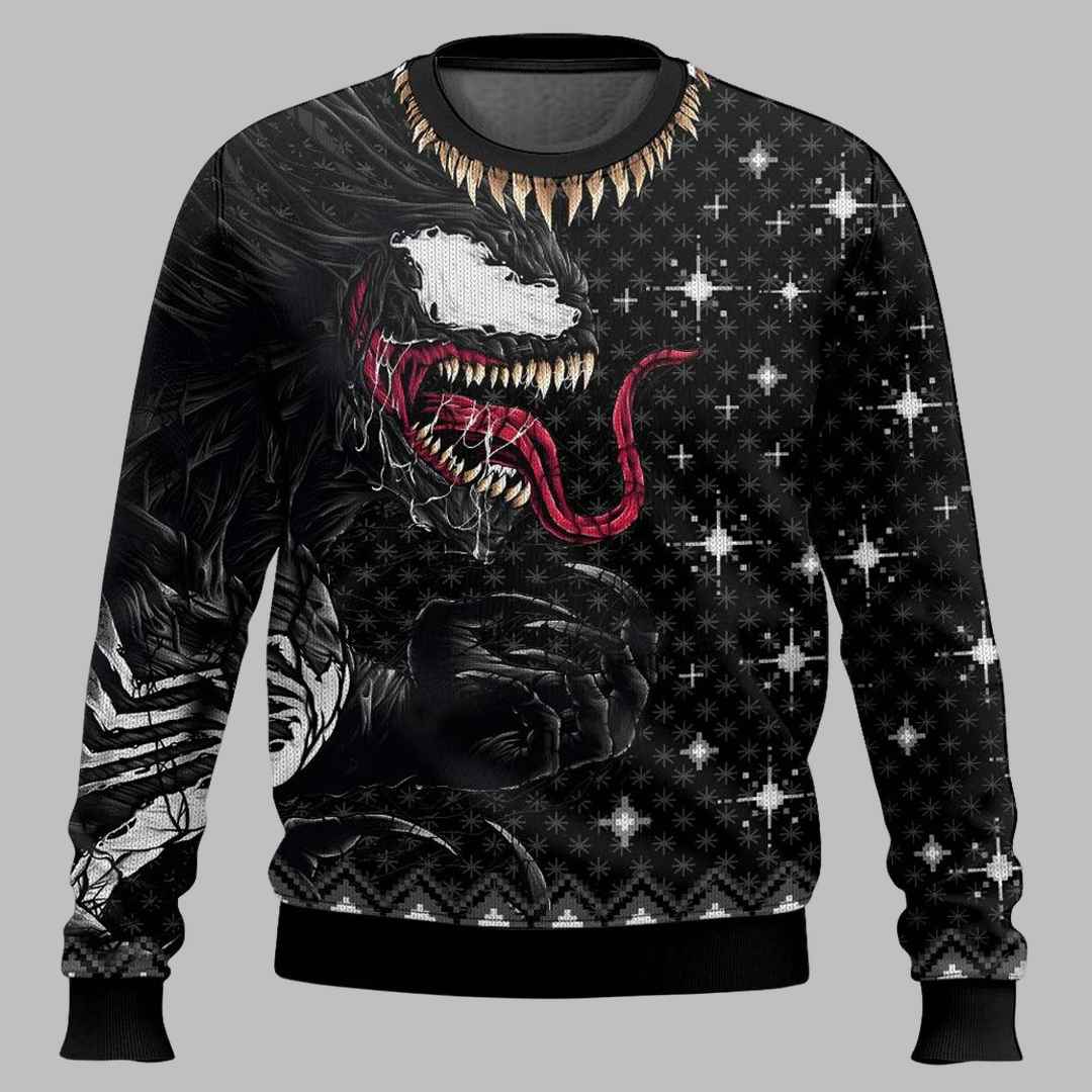Venom Last Dance Ugly Christmas Sweater